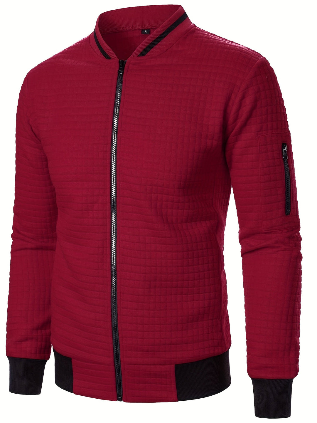 Conrad | Texturerad Zip-Up Jacka