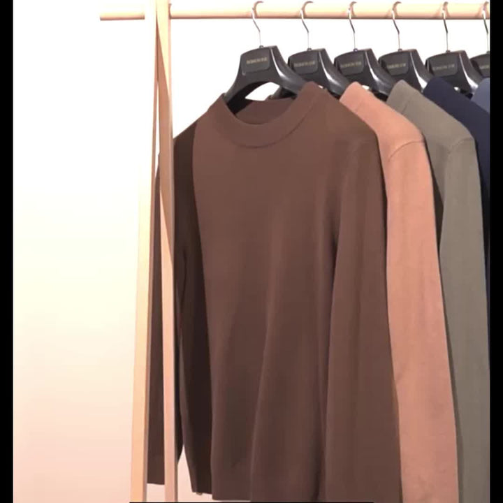 Reuben | Raffinerad Mock-Neck Tröja