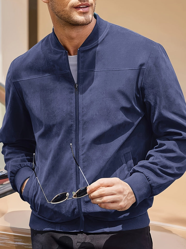 Bradley | Raffinerad Lättvikts Zip-Up Jacka