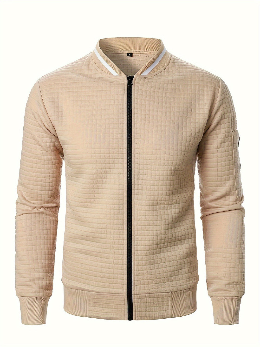 Conrad | Texturerad Zip-Up Jacka