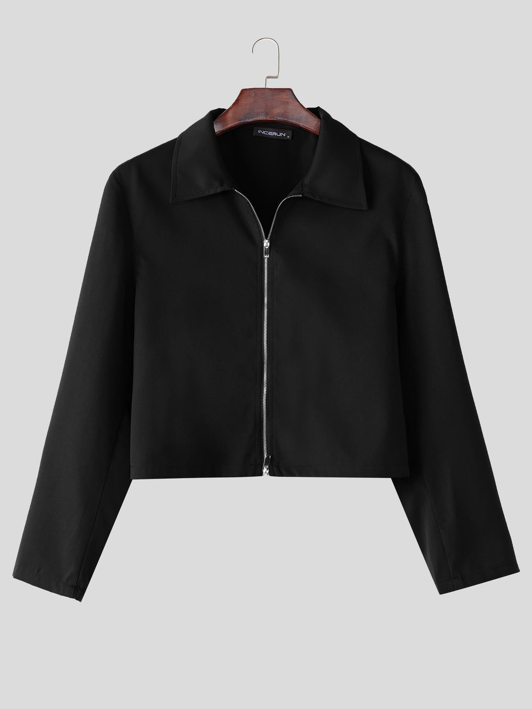 Tobias | Kortad Zip-Up Jacka