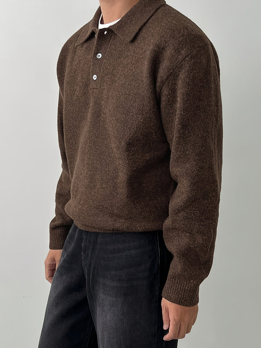 Reid | Polokrage Stickad Tröja