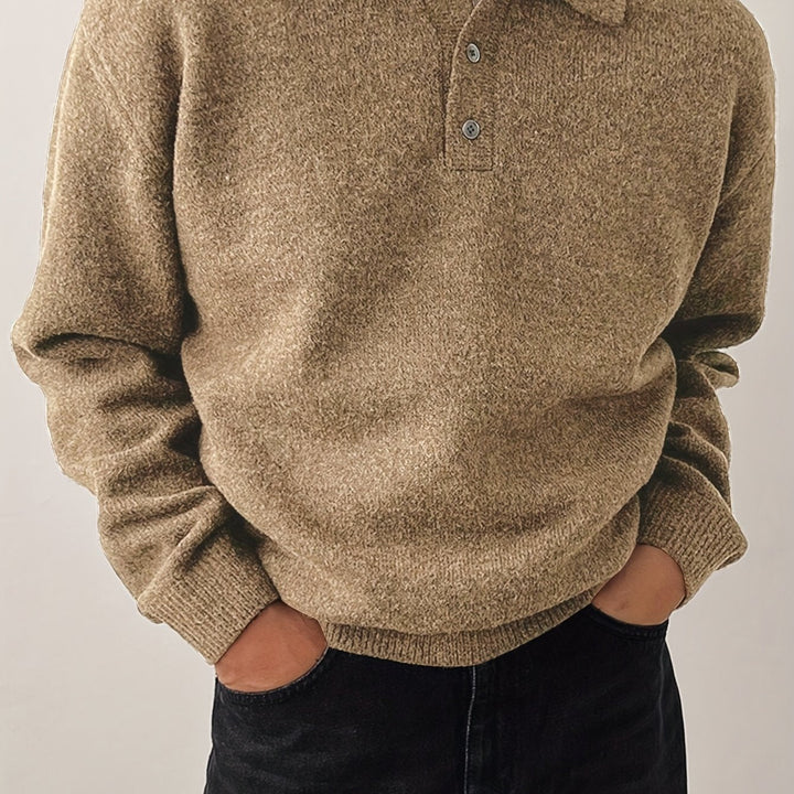 Reid | Polokrage Stickad Tröja