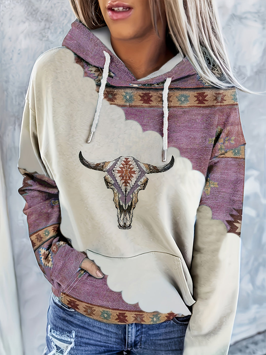 Georgina | Western-inspirerad Hoodie
