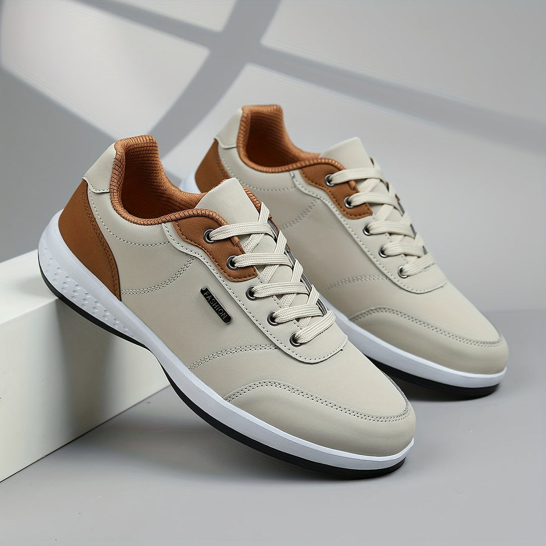 Bradley | Klassiska Tvåfärgade Sneakers