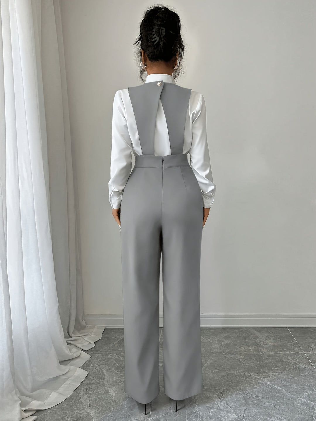 Tamsin | Skräddarsydd Byxdress med Vida Ben