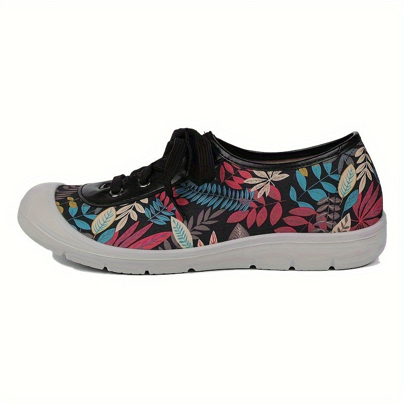 Marielle | Botaniska Tryck Sneakers