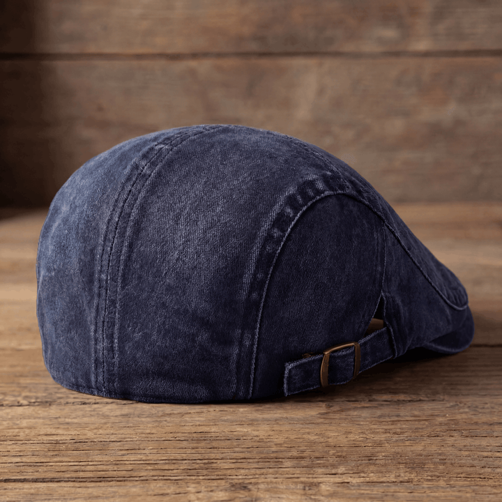 George | Klassisk Tvättad Flat Cap