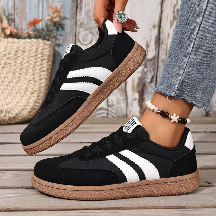 Sienna | Klassiska Randiga Sneakers