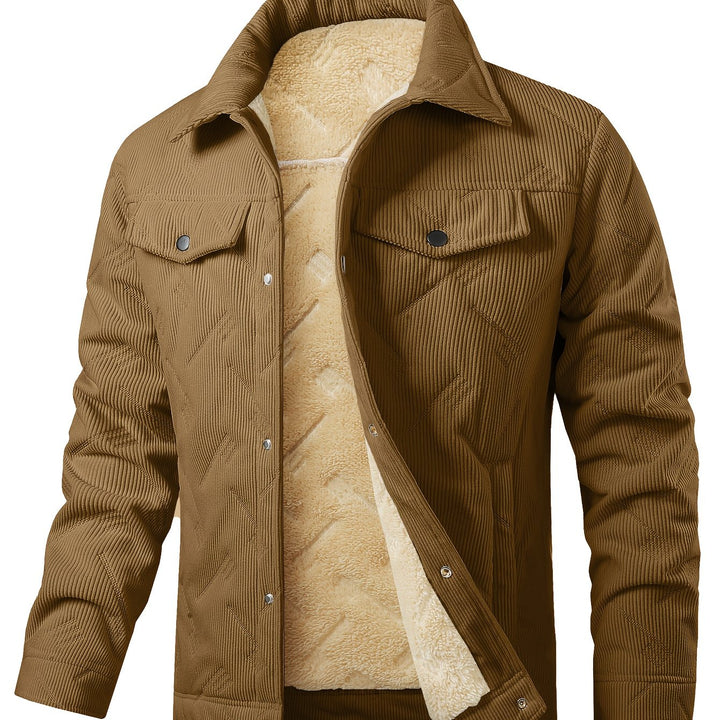 Wallace | Robust Snäppknapp Utility Jacka
