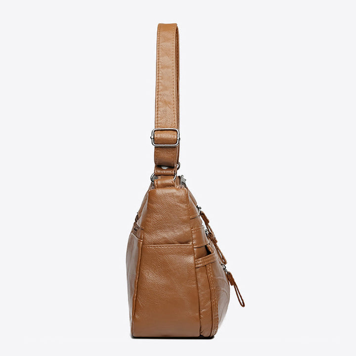 Lottie | Vintage Avslappnad Axelväska