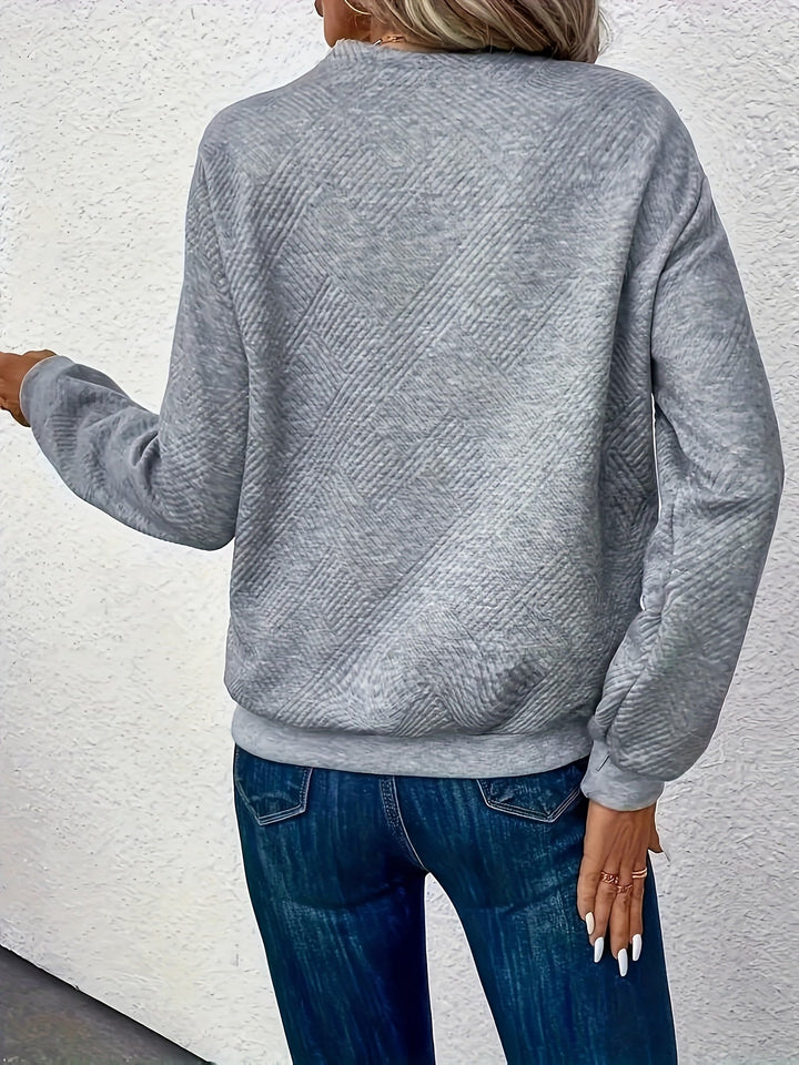 Wren | Asymmetrisk Knapp-hals Tröja