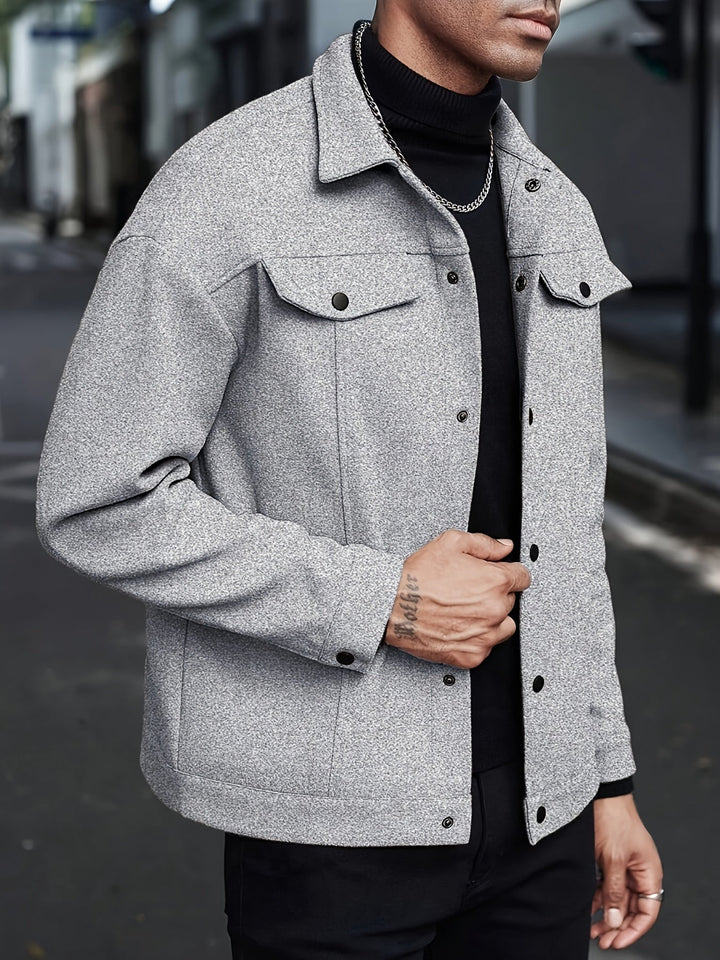 Roderick | Modern Snap-Button Jacka