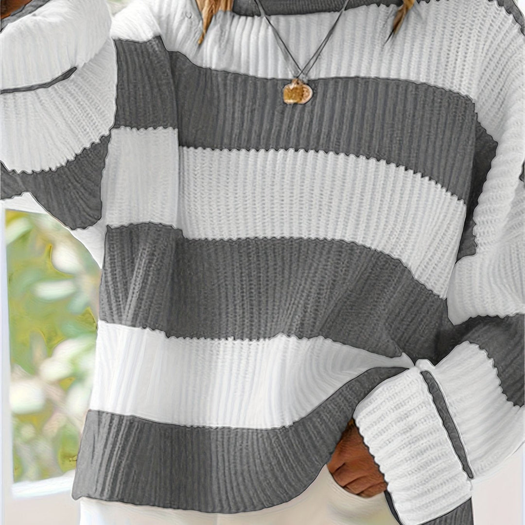 Brooke | Avslappnad Randig Pullover