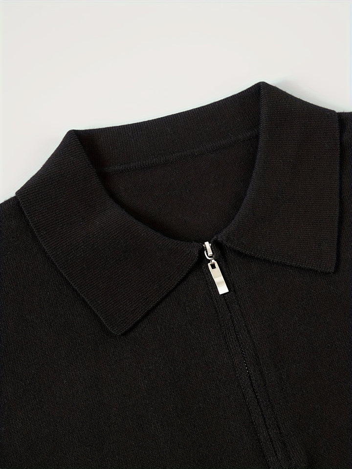 Douglas | Kortdraget Polo Jumper