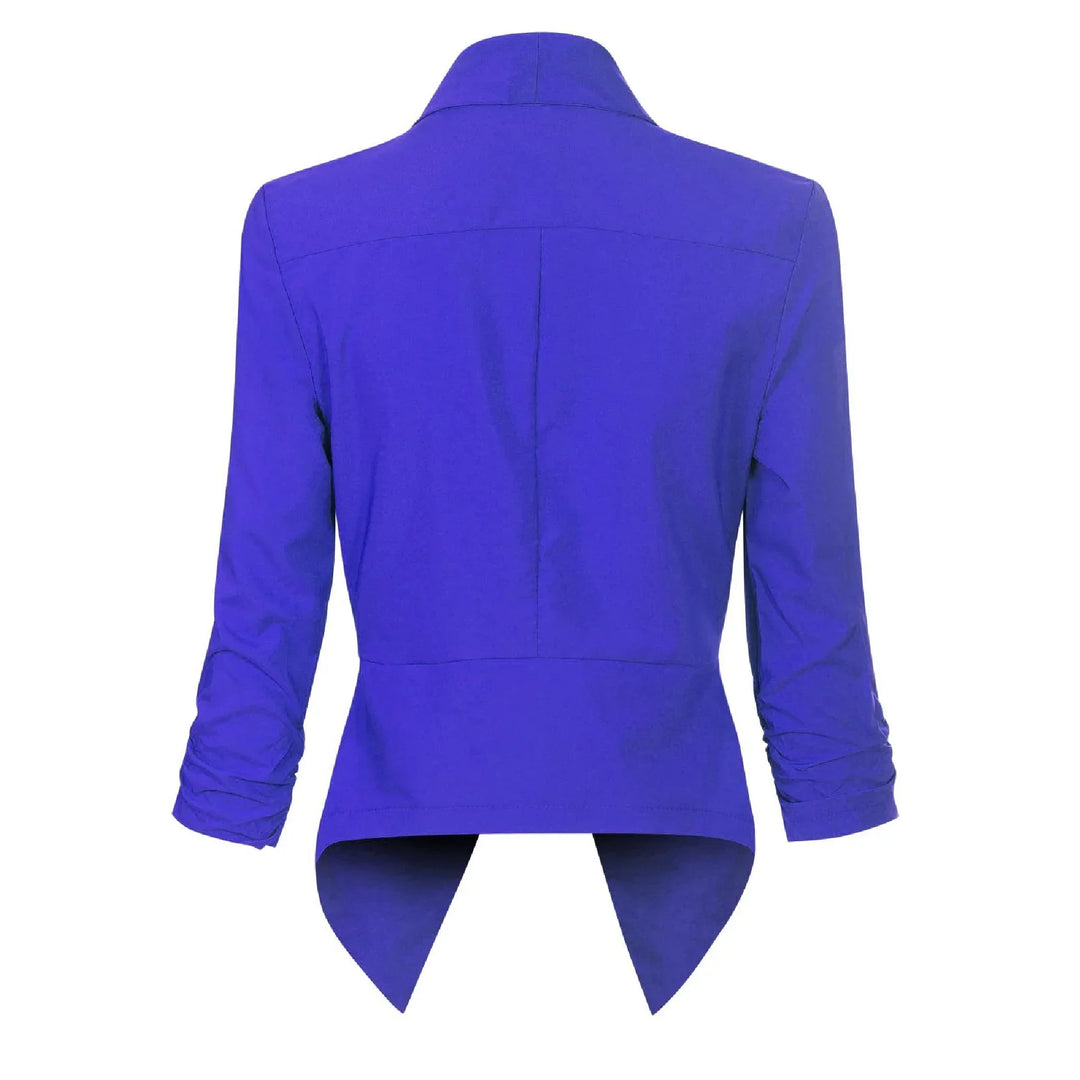 Beverly | Draperad Öppen Blazer