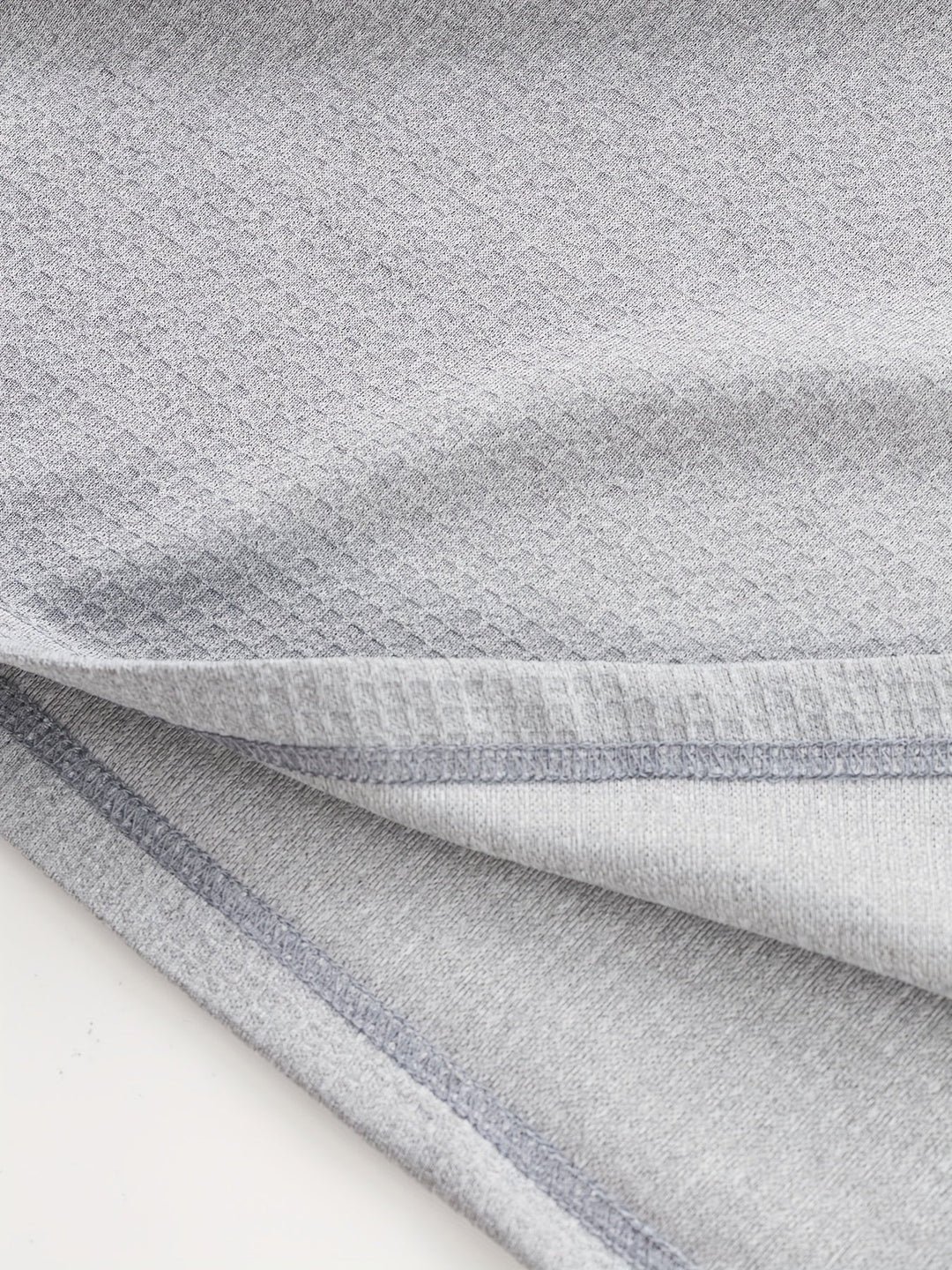 Sawyer | Texturerad Kontrast Henley Skjorta