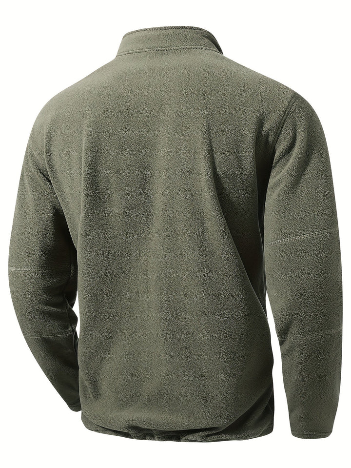 Fraser | Stå-Krage Halv-Zip Pullover