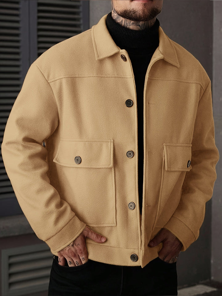 Ellery | Strukturerad Overshirt Jacka