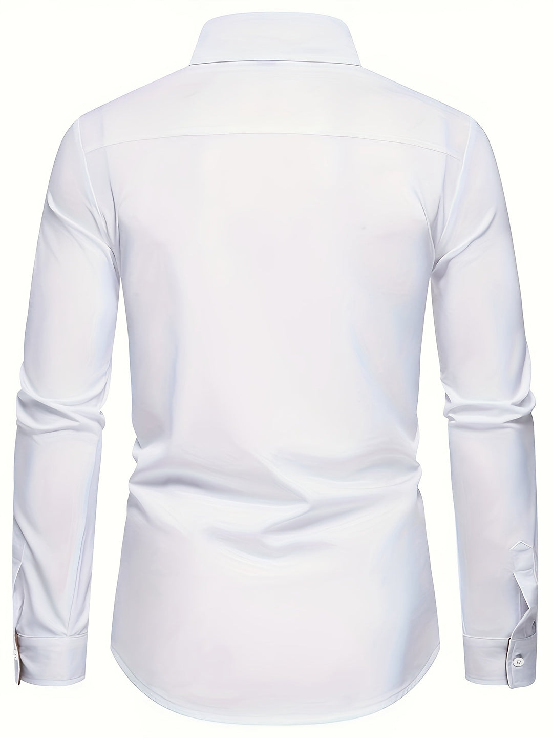 Damon | Kontrast-Trim Slim Fit Skjorta