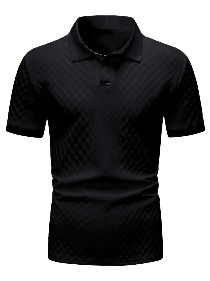 Harrington | Texturerad Affärspolo
