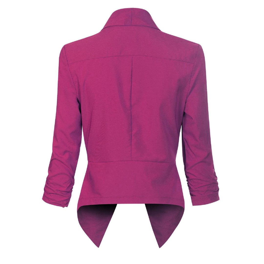 Beverly | Draperad Öppen Blazer