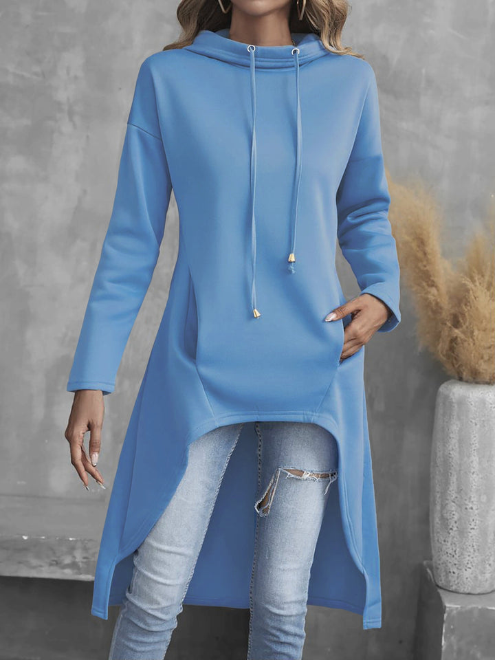 Faye | Avslappnad High-Low Hoodie