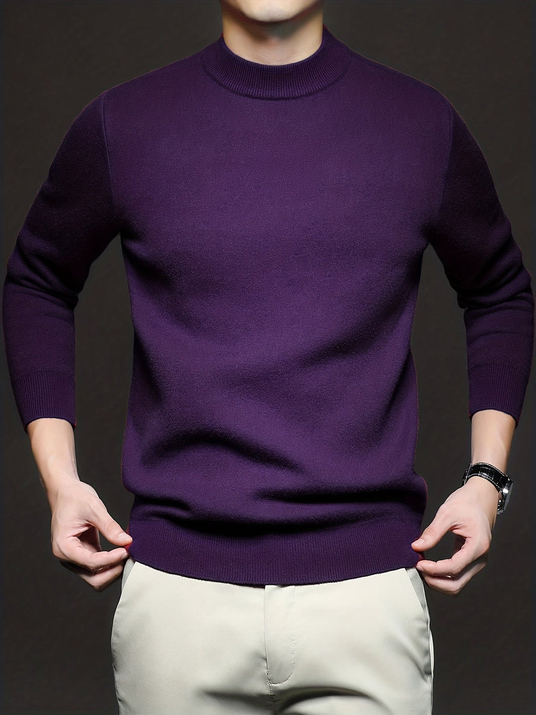 Reuben | Raffinerad Mock-Neck Tröja