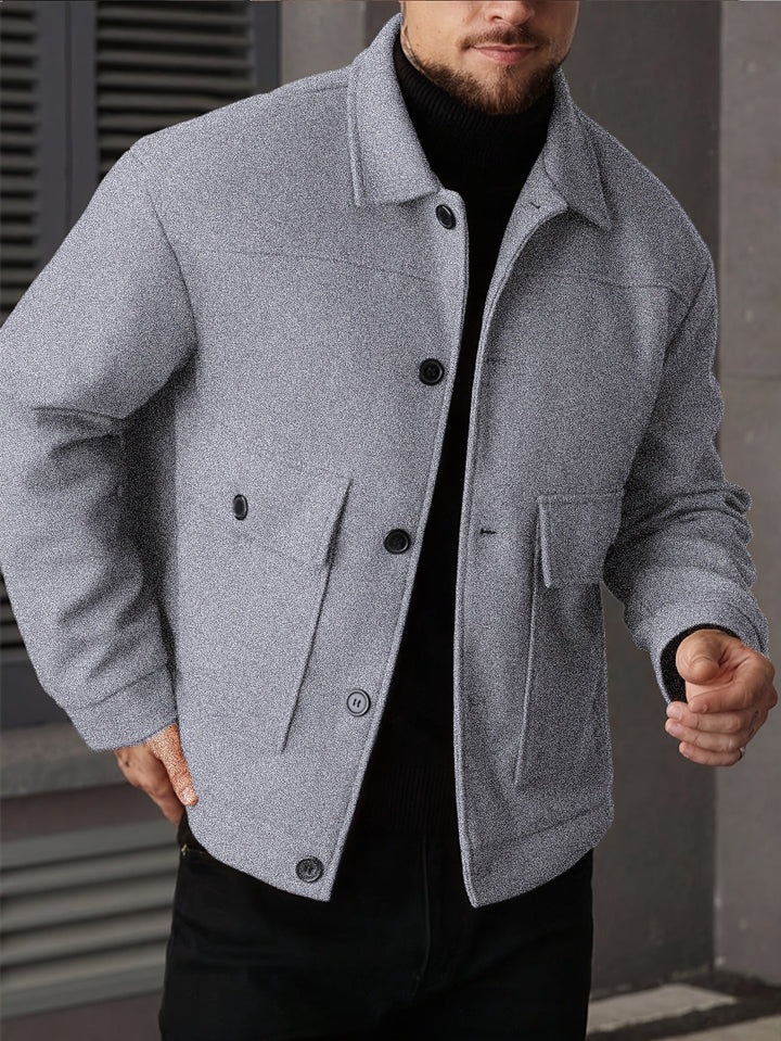 Ellery | Strukturerad Overshirt Jacka