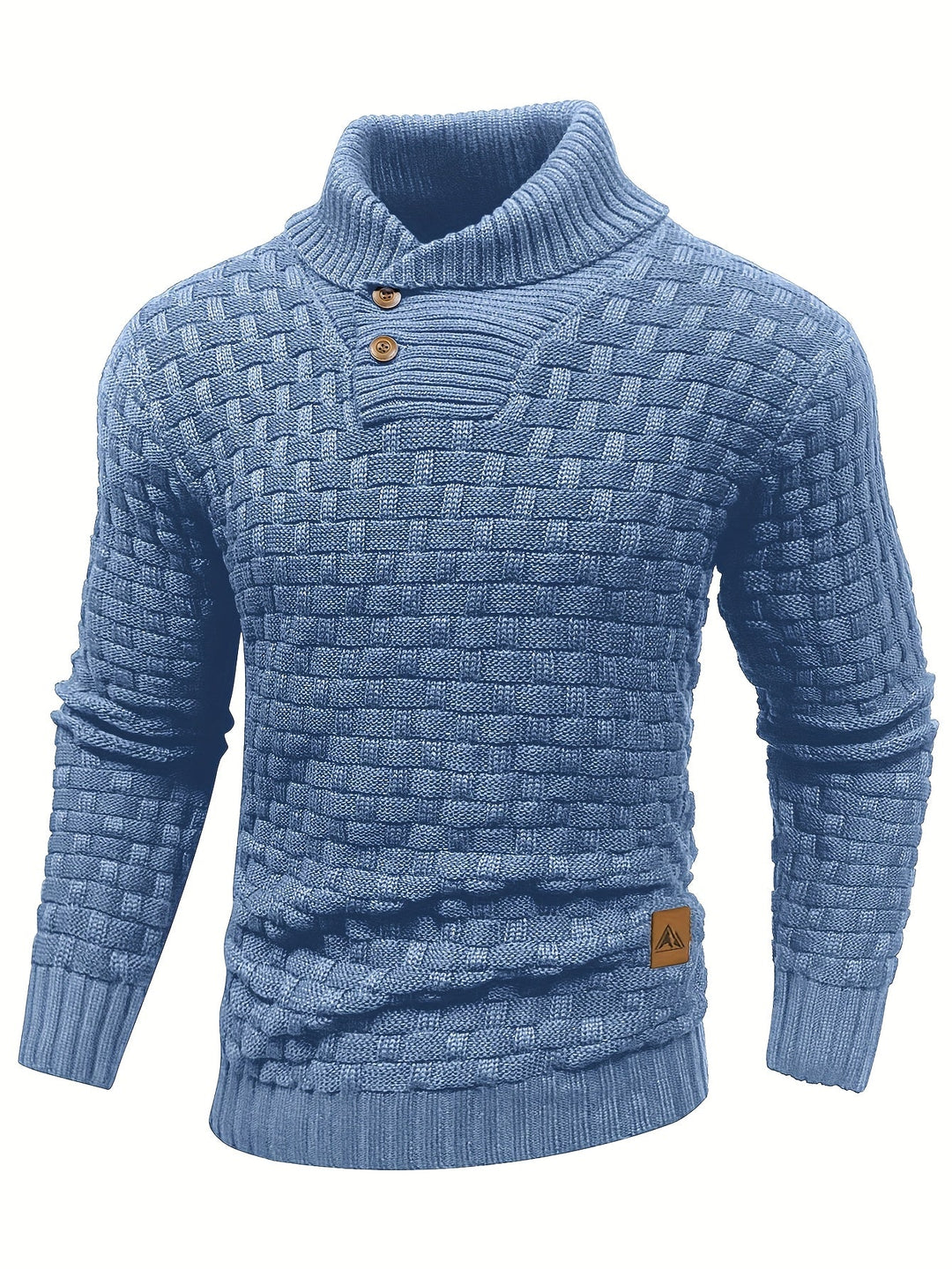 Barrett | Texturerad Kavaj-Krage Jumper