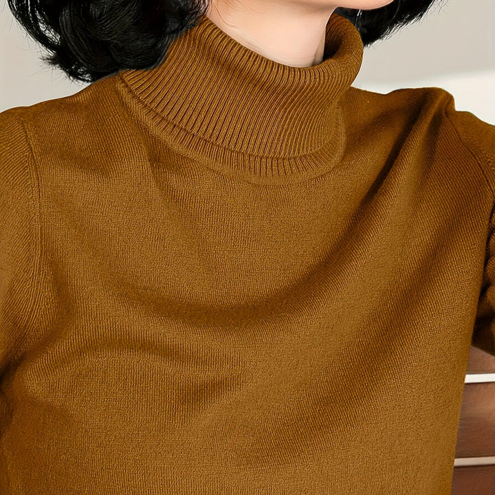 Isolde | Mysig Turtleneck Tröja