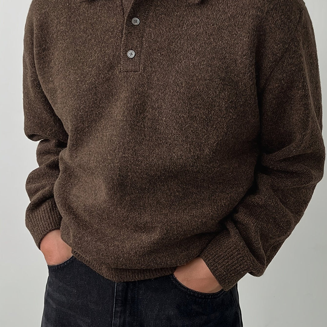 Reid | Polokrage Stickad Tröja