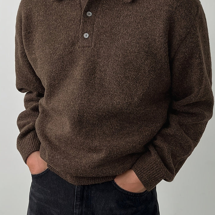 Reid | Polokrage Stickad Tröja