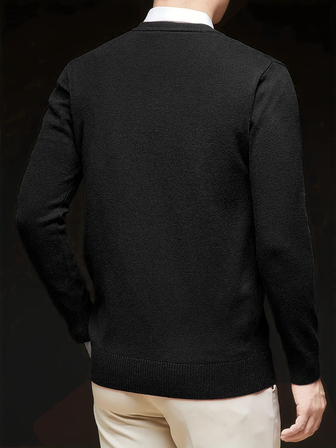 Nigel | Raffinerad V-ringad Jumper
