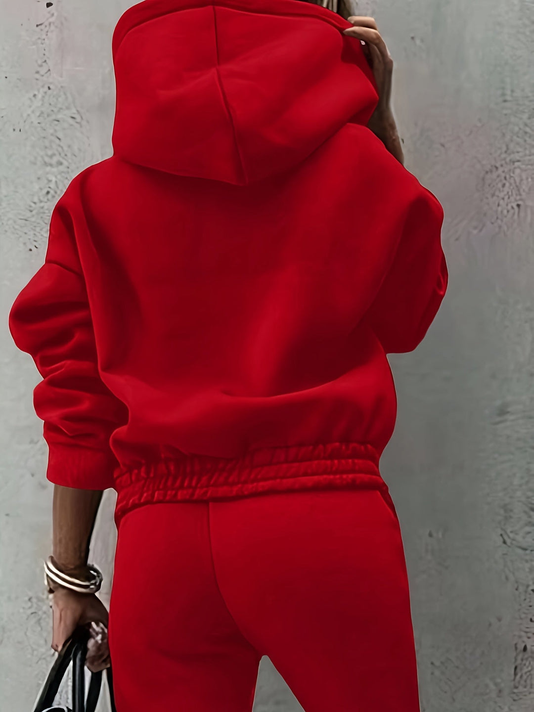 Estelle | Avslappnad Hooded Tvådelad Set