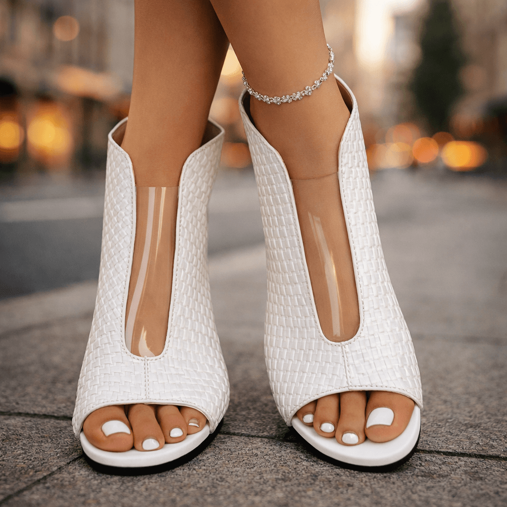Viviana | Elegant geometrisk stil klackar