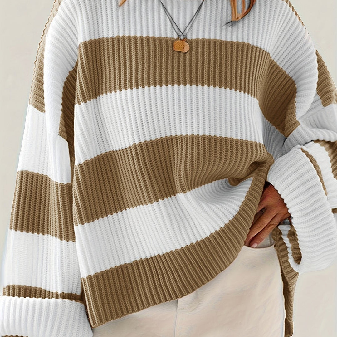 Brooke | Avslappnad Randig Pullover