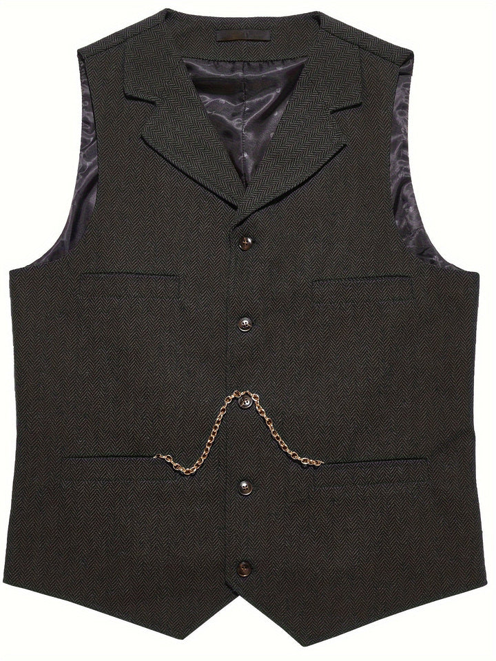 Emmett | Herringbone Skräddarsydd Väst
