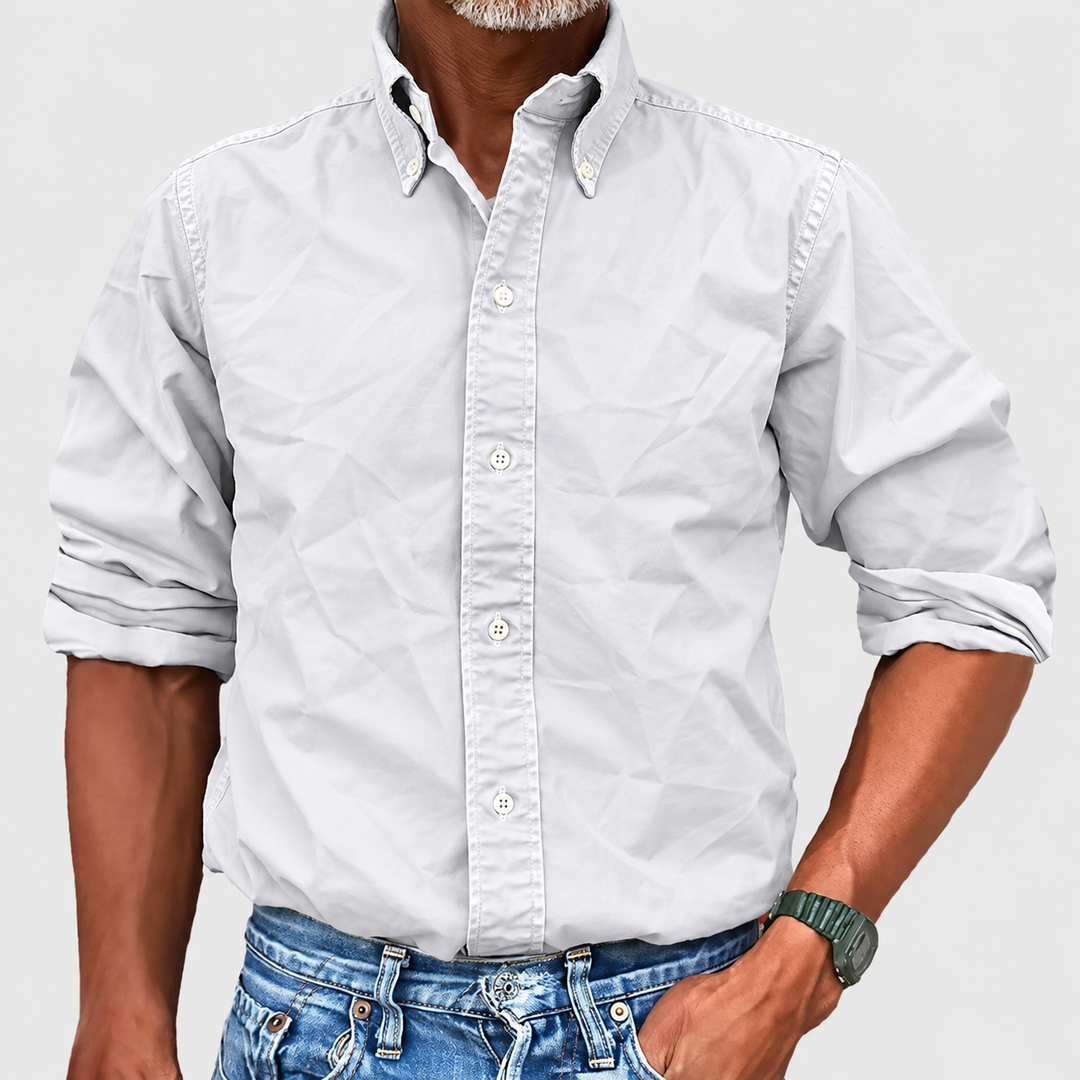 Oliver | Klassisk Button-Down Skjorta