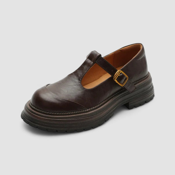 Beth | Klassiska Chunky T-Bar Mary Jane Skor