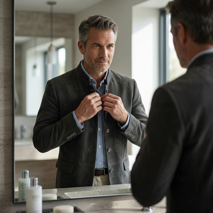 Godfrey | Avslappnad Modern Knapp Cardigan