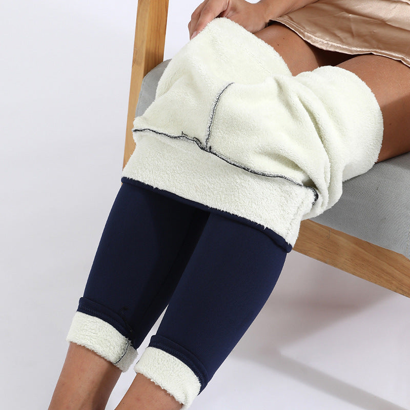 Fodrade vinterleggings dam – tjocka, stretchiga och varma