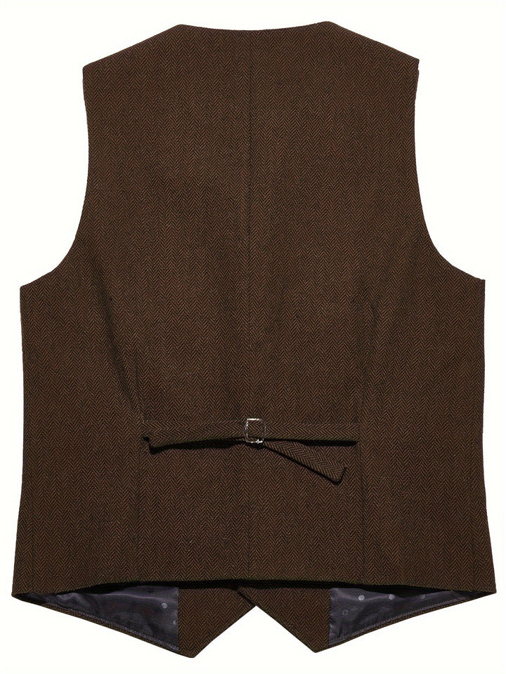 Emmett | Herringbone Skräddarsydd Väst