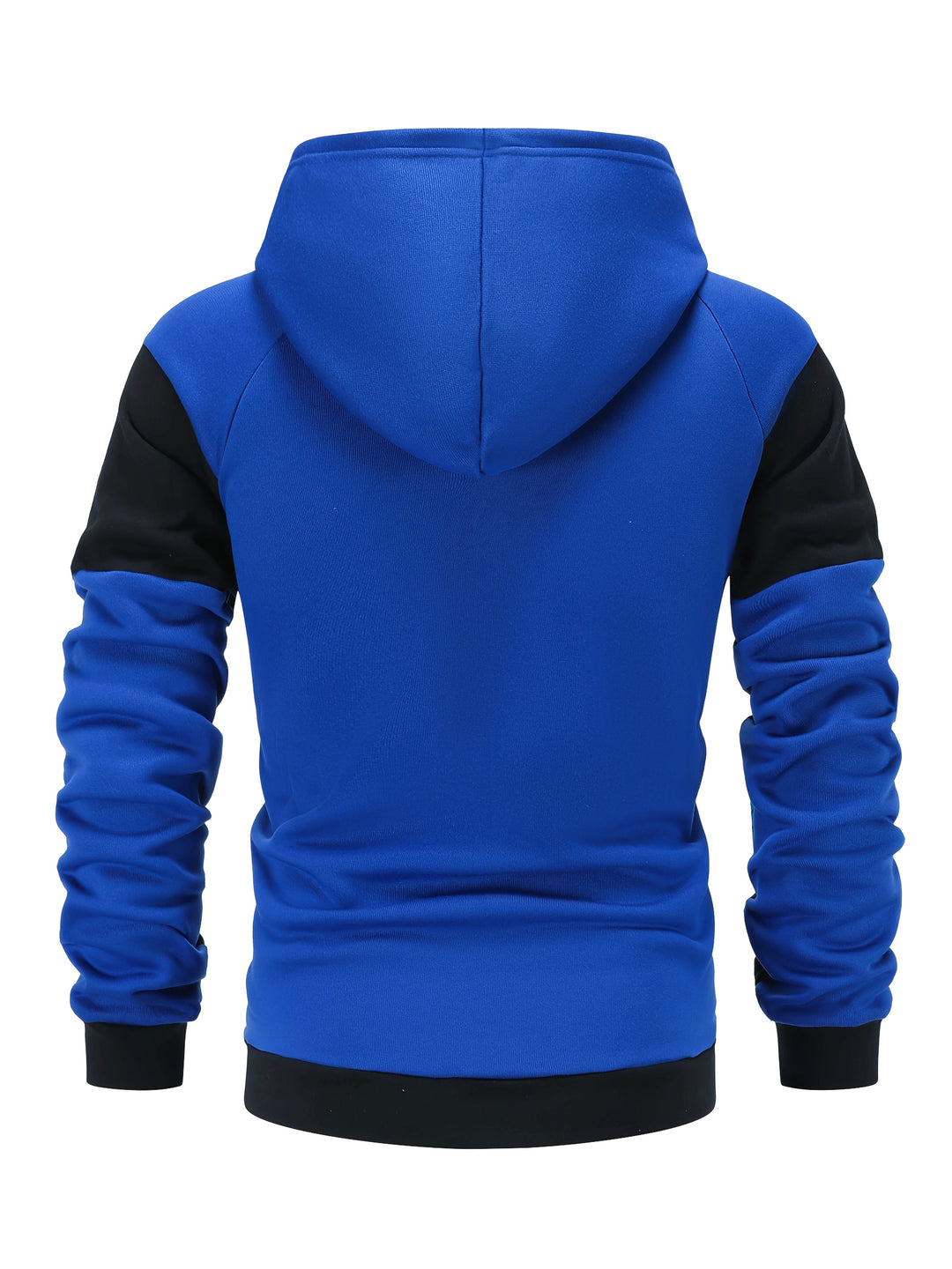 Xavier | Färgglad Block Zip-Up Hoodie-jacka