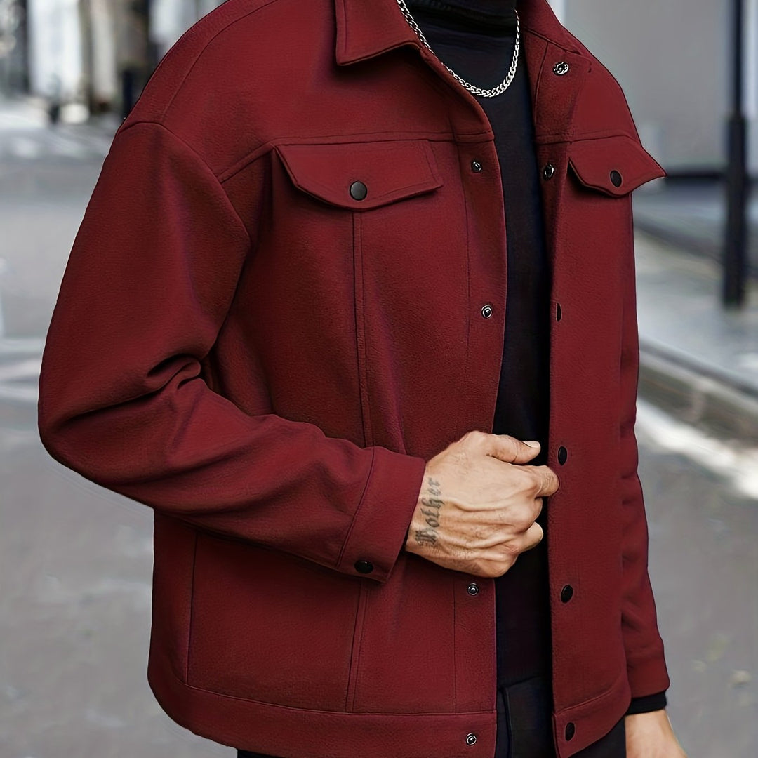 Roderick | Modern Snap-Button Jacka