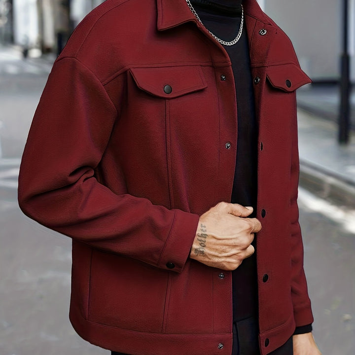 Roderick | Modern Snap-Button Jacka