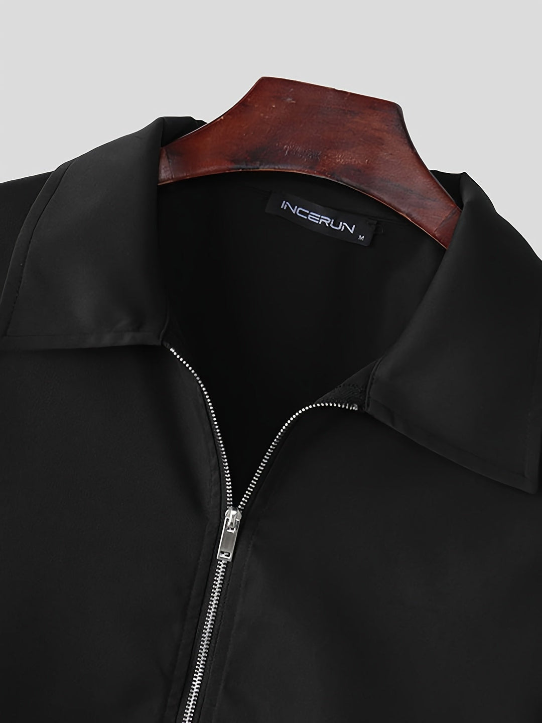 Tobias | Kortad Zip-Up Jacka