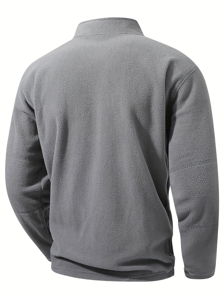 Fraser | Stå-Krage Halv-Zip Pullover