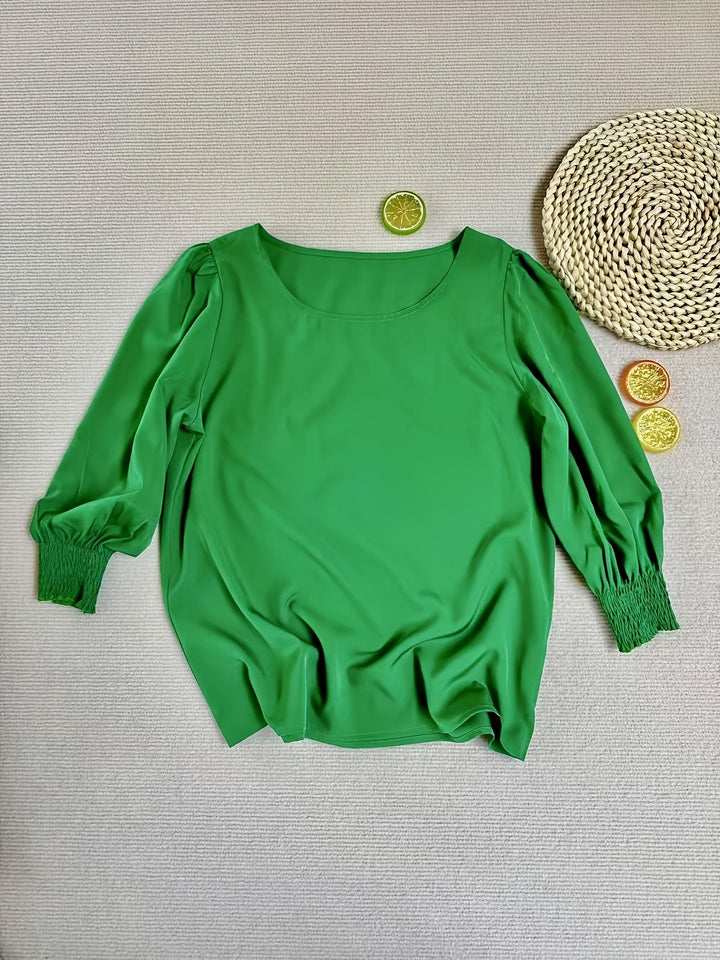 Gwyneth | Elegant Puffärmad Blus
