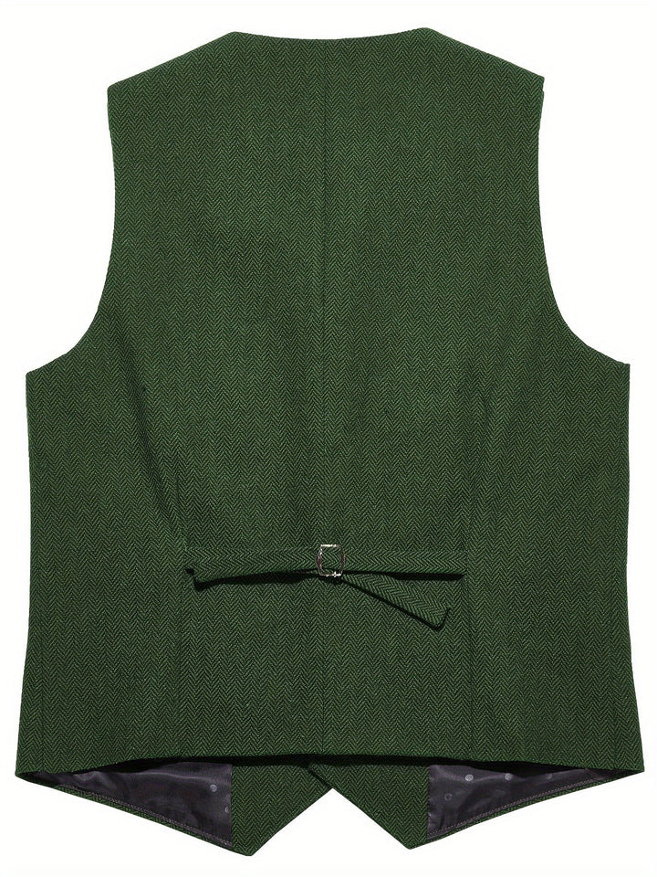 Emmett | Herringbone Skräddarsydd Väst